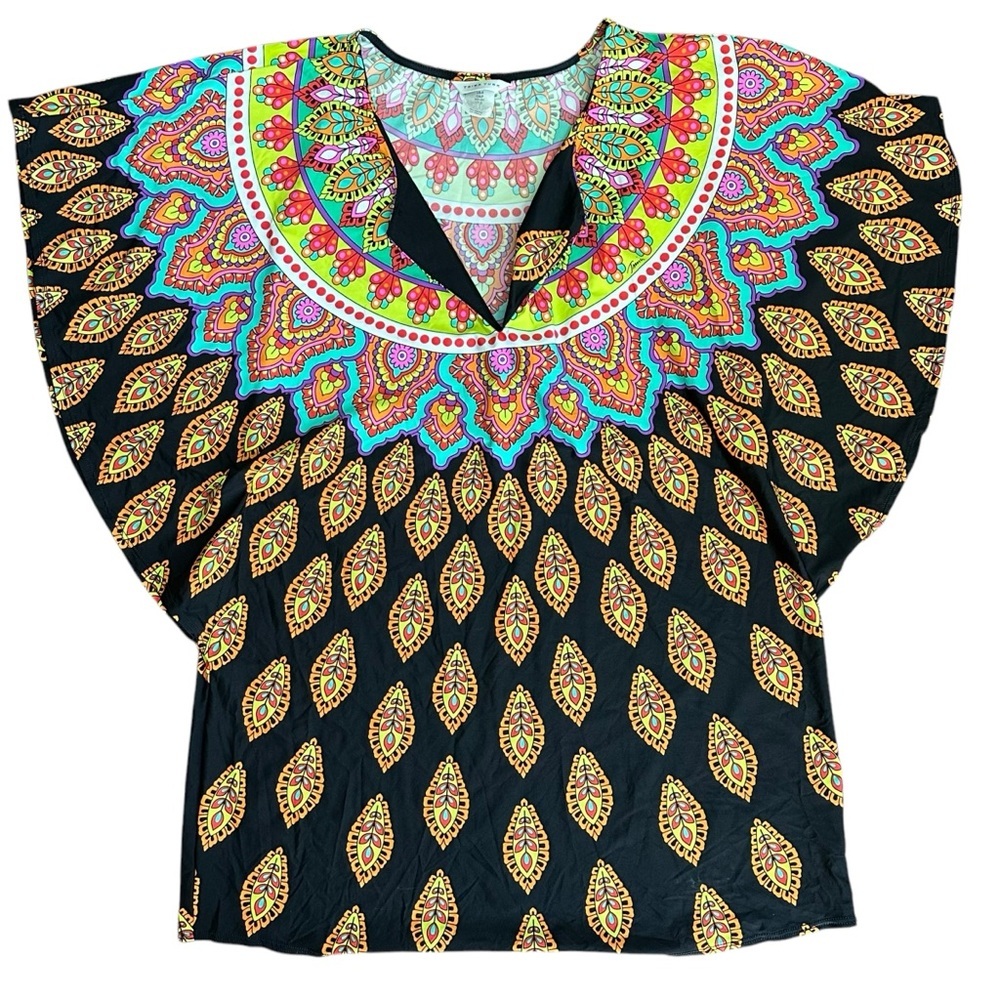 Trina Turk Swim Cover-Up Moroccan Medallion Size S